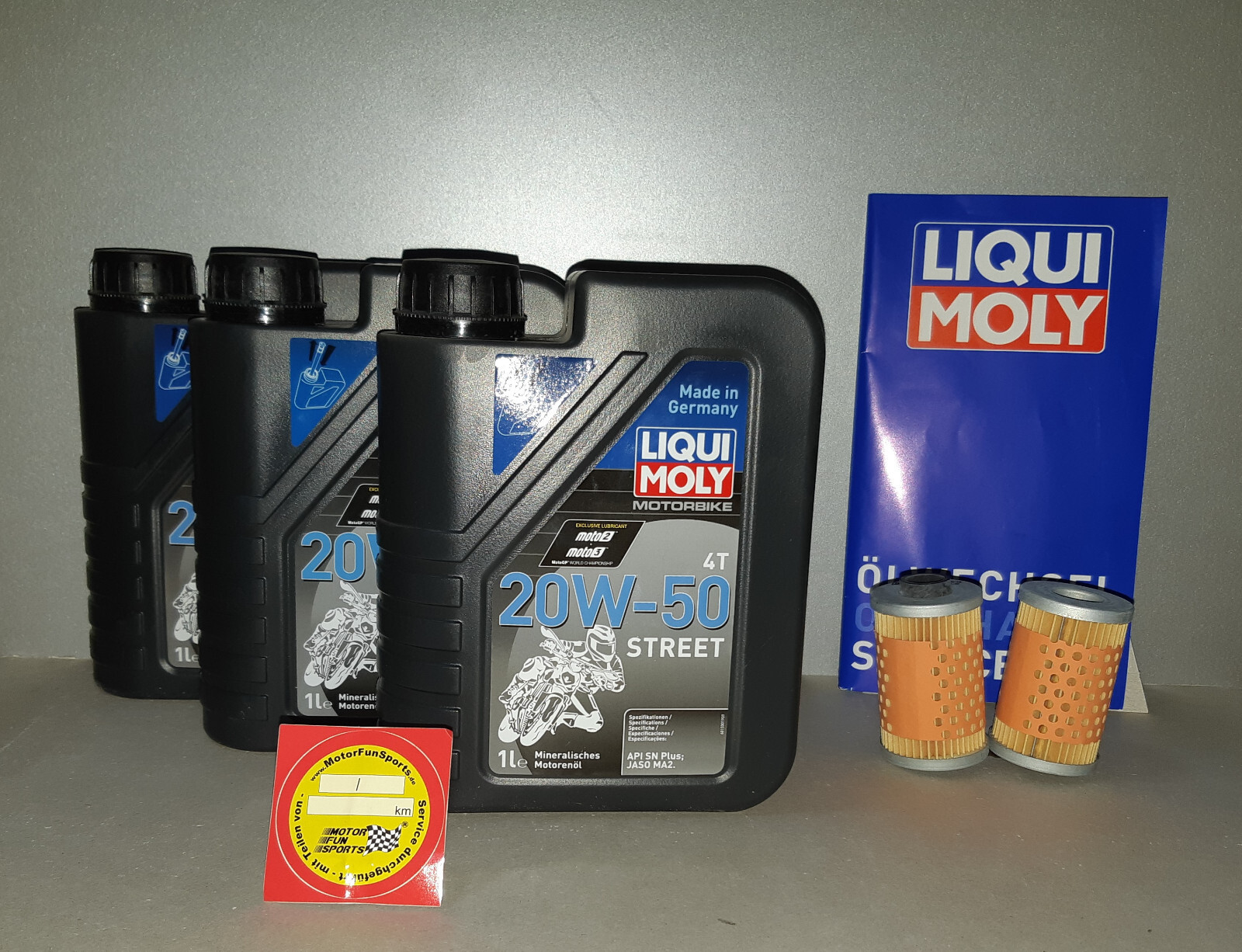 Oil Change Set BMW R75-6 Engine Oil Oil Filter Liqui Moly