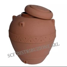 CISTERNA SERBATOIO TERRACOTTA ORCIO 500 LITRI LT ANFORA POLIETILENE DA ESTERNO