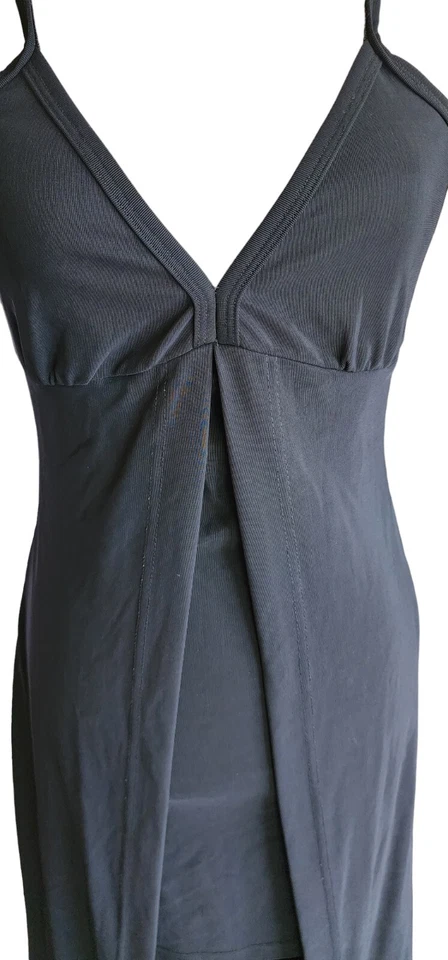 Vestido negro vintage Silvergate para mujer grande años 90 Y2K como nuevo Foto 4 de 4