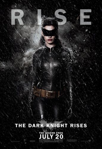 New Giclée Art Print Of 2012 Promo for "The Dark Knight Rises" Catwoman - Picture 1 of 1