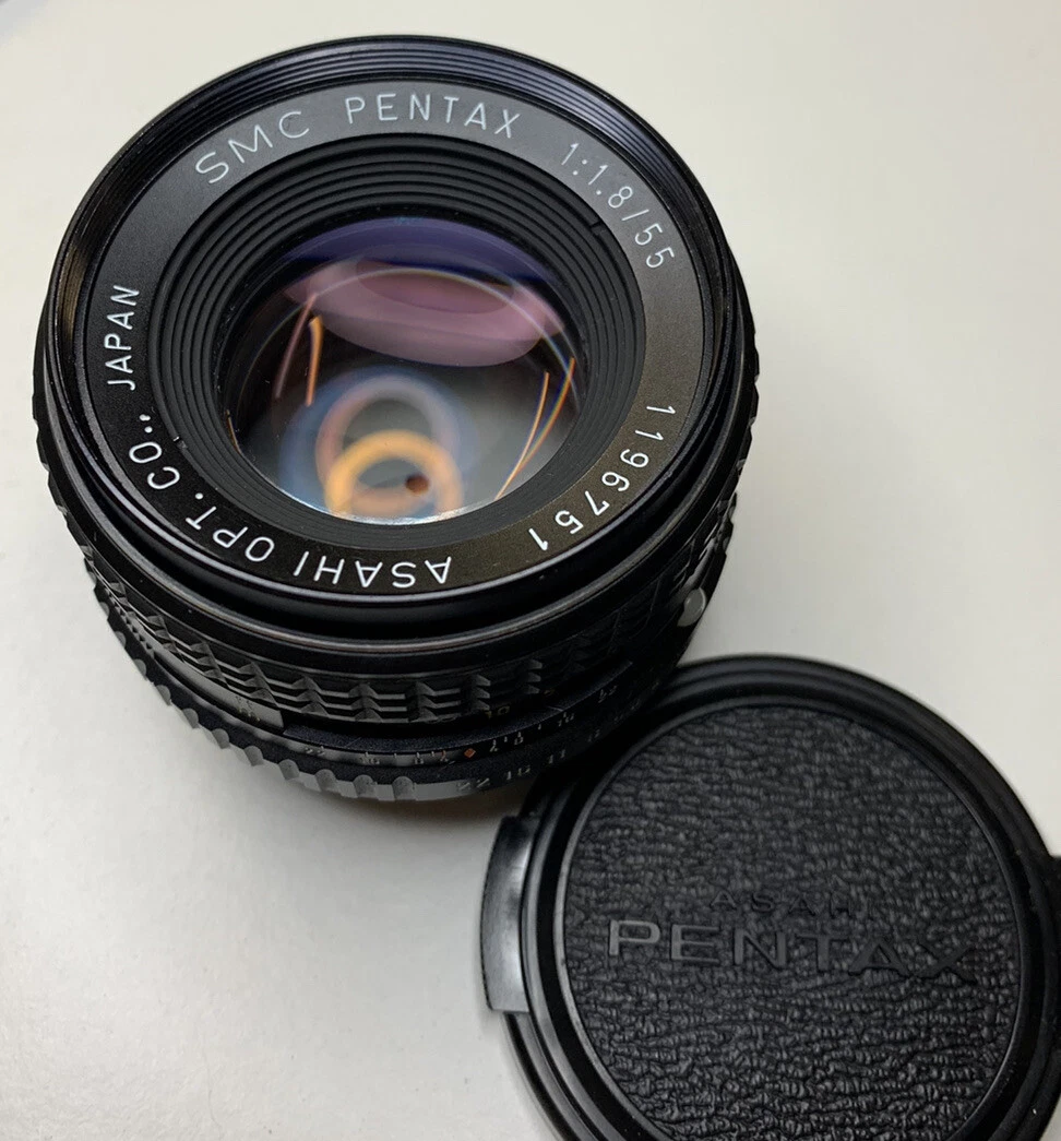 Pentax SMC f/1.8 Camera Lenses 55mm Focal for sale - eBay