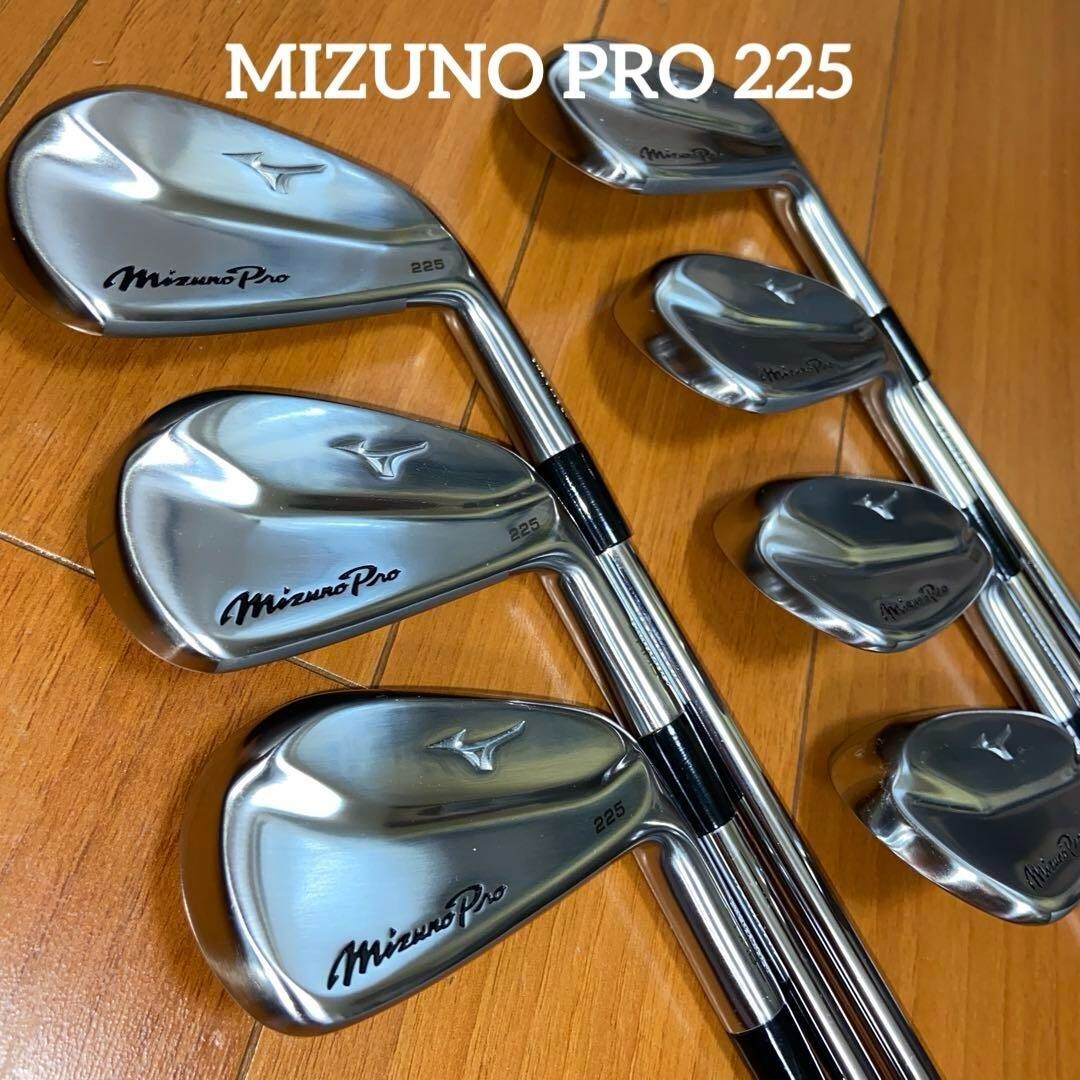 Mizuno Pro 225 アイアン7本セット #4〜#PDG 85 R300