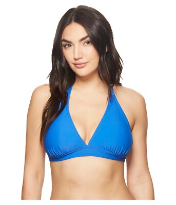 Prana Lahari D-cup Halter Bra Island Blue Women's Swimwear One