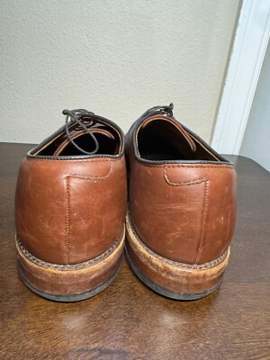 Allen Edmonds Wendell Oxford Leather Brown Mens Size 11.5D  display picture 3