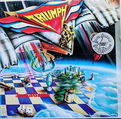 2 Vinyl Alben von Triumph,   Stages     und     Just a Game