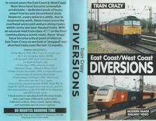 East Coast and West Coast Diversions by Train Crazy VHS