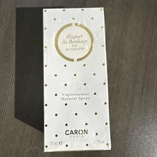 Muguet Du Bonheur By Caron EDT 1.7 oz / 50 ML. New Sealed Box. Rare & Vintage.