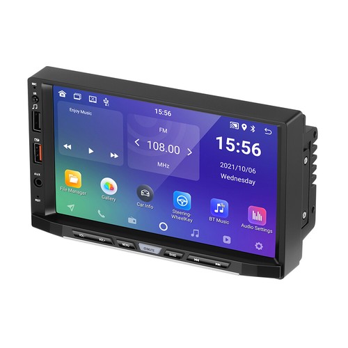 7" Carplay Car Stereo Radio Android 11 2DIN GPS Navi WiFi RDS BT 2+32GB+Camera - Picture 19 of 22