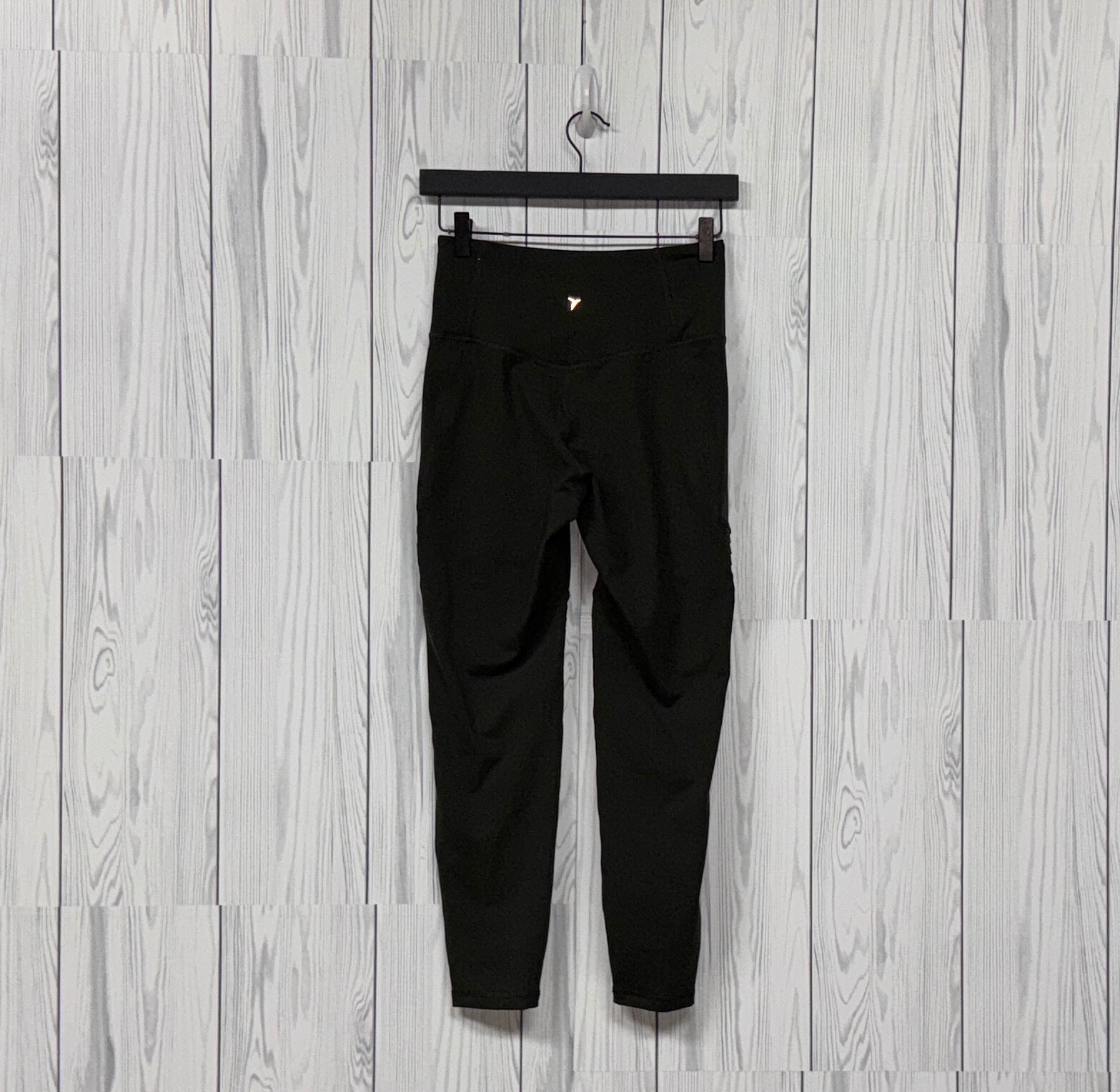 Old Navy leggings womens size medium elevate go-dry green mid rise stretch