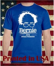 Bernie Sanders  for president 2016 Election Campaign T Shirt Feel the Bern Shirt