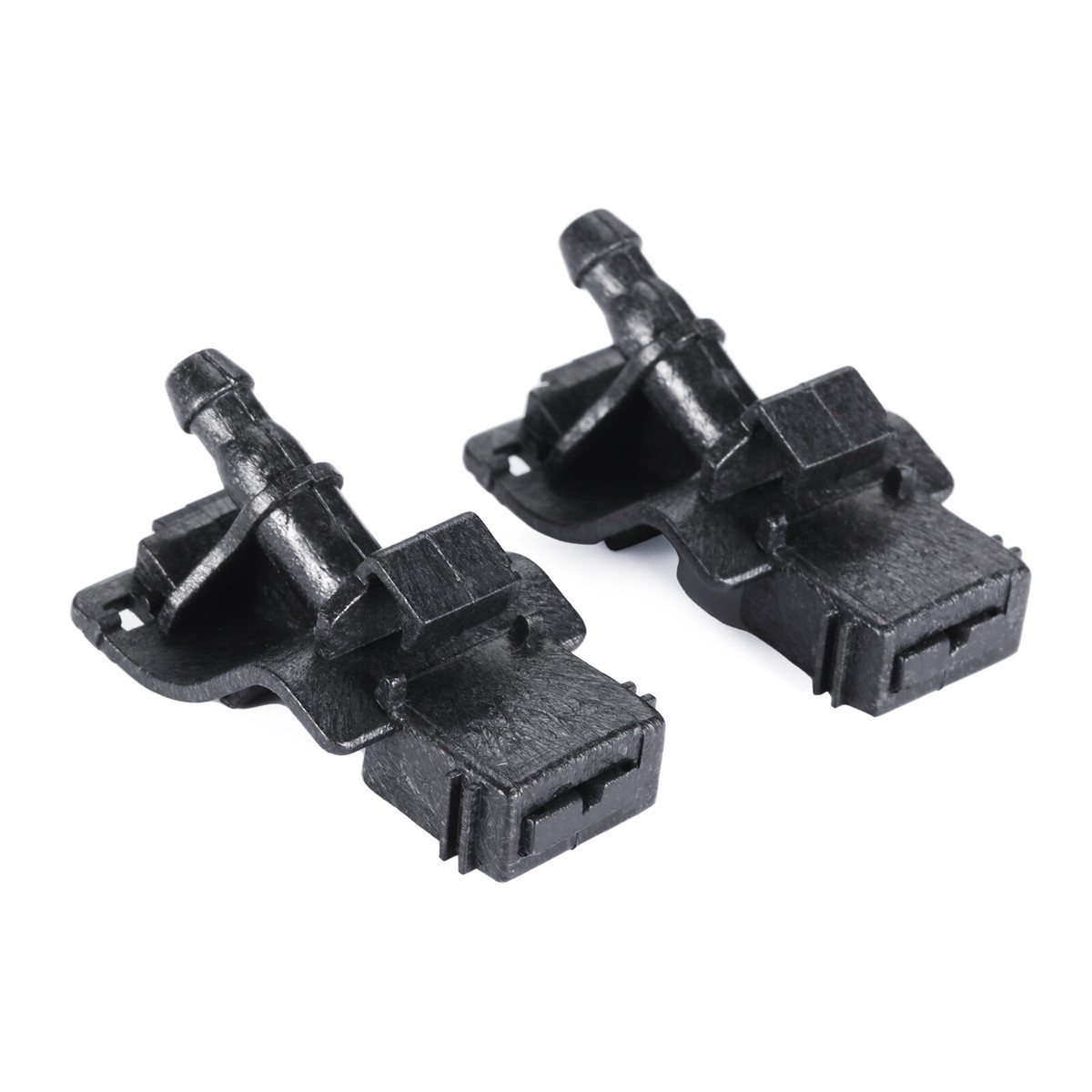 桃19 2pcs 85381-12300 Front Windshield Washer Nozzles Fit For Toyota