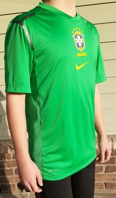 brazil soccer training jersey