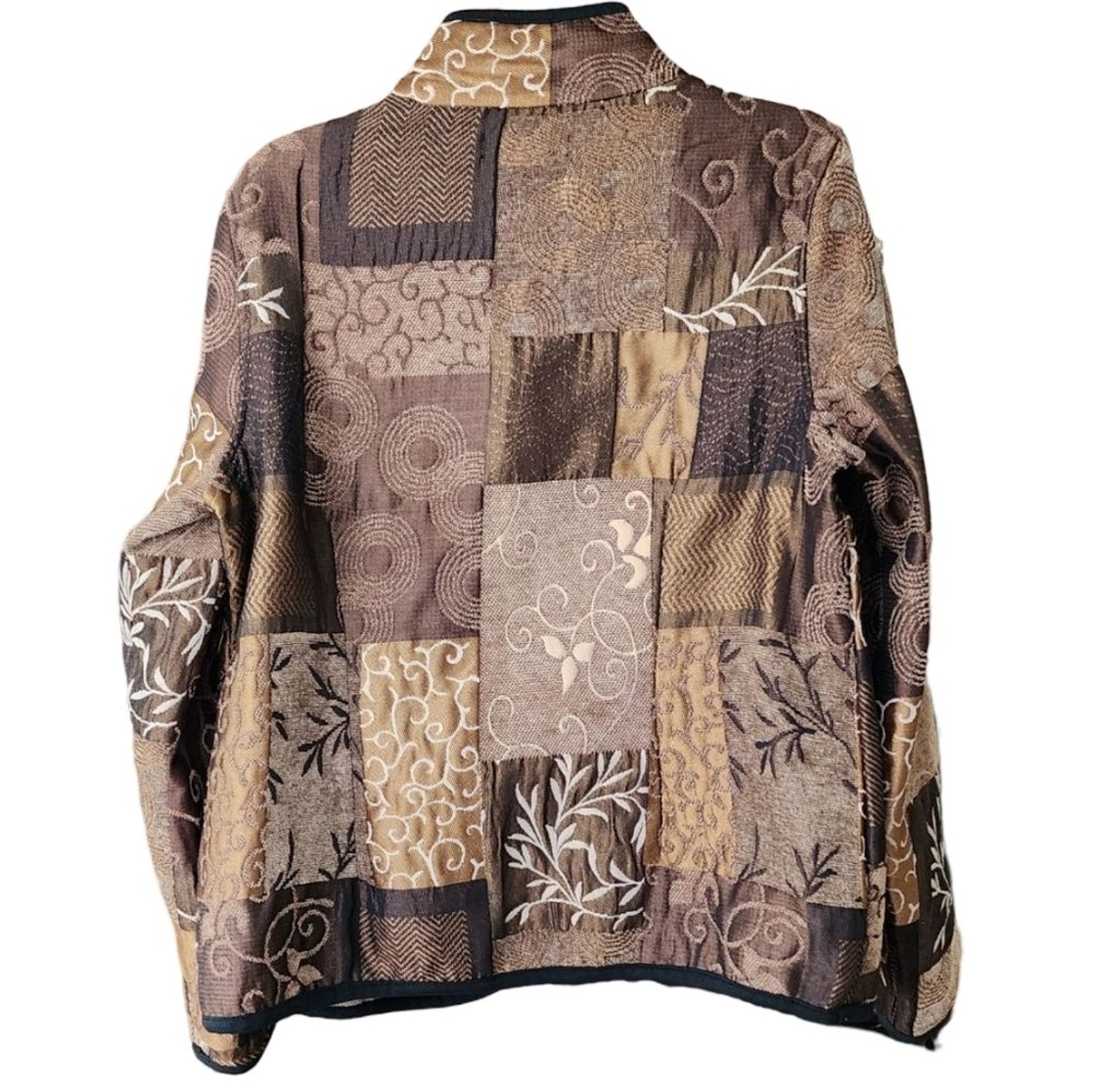 Kaktus Quilted Patchwork Jacket Women's Large - image 2