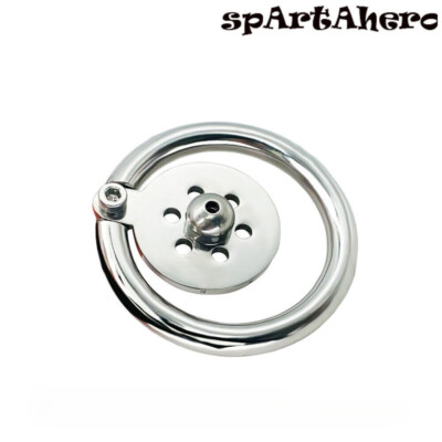 Stainless Steel Male Chastity Device Flat Chastity Cage Men Small Metal Locks