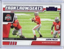 JUSTIN FIELDS 2021 Contenders Draft Picks FRONT ROW SEATS PURPLE ROOKIE CARD #2
