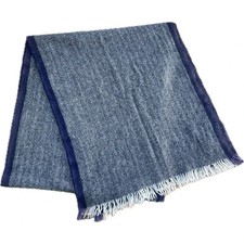 POLO RALPH LAUREN  70"x15"  Wool Cashmere Italy Herringbone Scarf MSRP 195