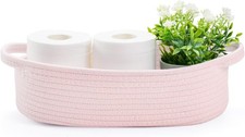 Small Toilet Paper Basket for Ba of Toilet Tank ,Cute behind toilet