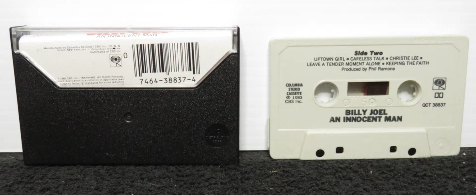 BILLY JOEL AN INNOCENT MAN CASSETTE TAPE TESTED - Image 2 of 2