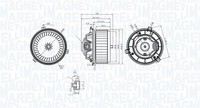 Magneti Marelli InnenraumgebläSe FüR Chevrolet Opel