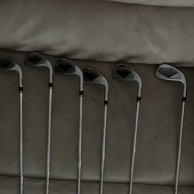 Wilson Staff dyna pwr 2024 Iron Set 5-PW Steel Shaft Right-Handed Men Used