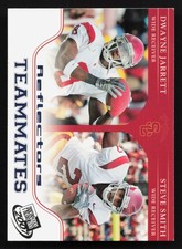 2007 Press Pass #97 Dwayne Jarrett / Steve Smith TM Reflectors Blue