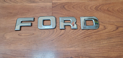 87-96 Ford F150 F O R D Tailgate Tail Gate Trim Lettering Letter Emblem Set OEM