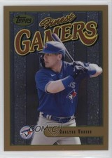 2023 Topps Finest Flashbacks Finest Gamers Daulton Varsho #24 0k8z