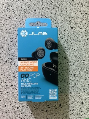 JLab Go Pop ANC In-Ear Kopfhörer Bluetooth, Smart Active Noise Cancelling