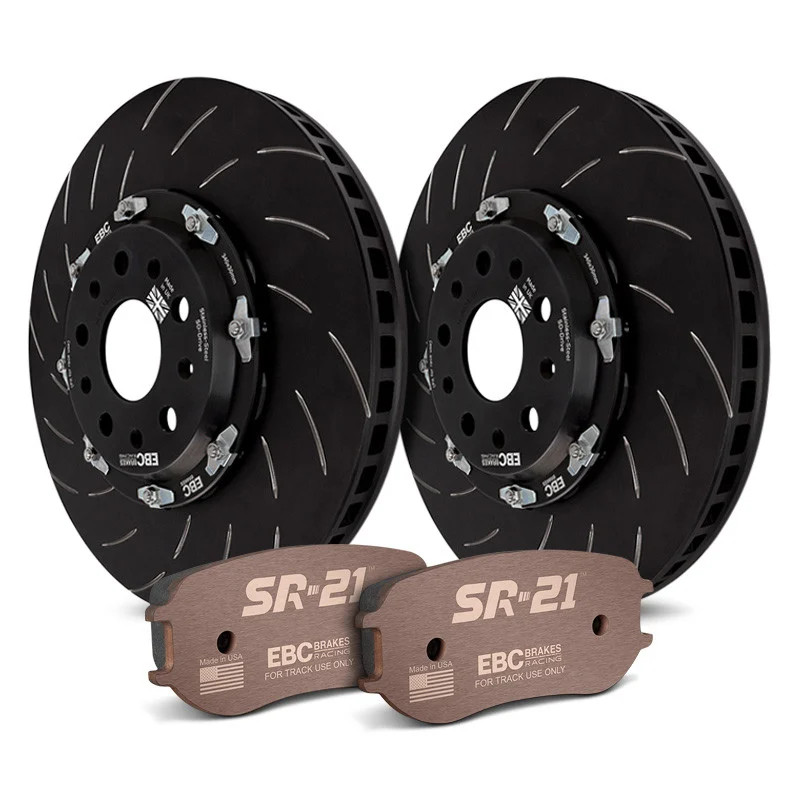 For Audi R8 2008-2023 EBC S32KF1009 Stage 32 Slotted Front Brake Kit