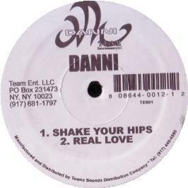 Danni - Shake Your Hips - USA 12'' Vinyl - 2006 - Team Entertainment