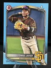 2025 Topps Bowman - Ismael Javier Blue (#304/499)