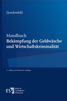 Handbuch BekäMpfung Der GeldwäSche Und WirtschaftskriminalitäT RüDiger Quedenfel