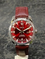 ORIS Vintage Mechanical Wristwatch FHF ST96 17J Hand Wind Swiss Made Men's Watch