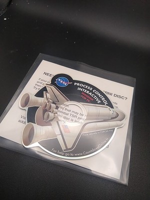 NASA Columbia Space Shuttle Process Control Interactive Minidisc For PC