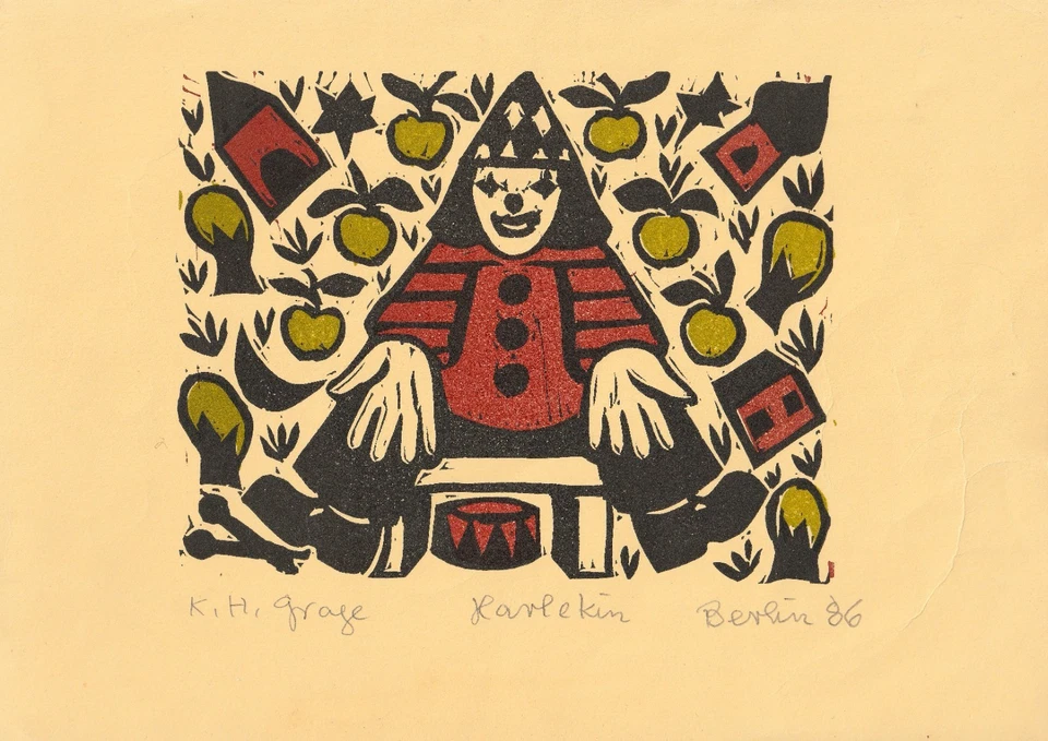 KARL HEINZ GRAGE "Harlekin" – Berlin '86 - Bild 2 von 3