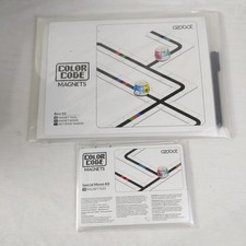 Ozobot Color Code Magnets Base Kit 36 Magnetic Tiles  Special Move Kit 18 Tiles