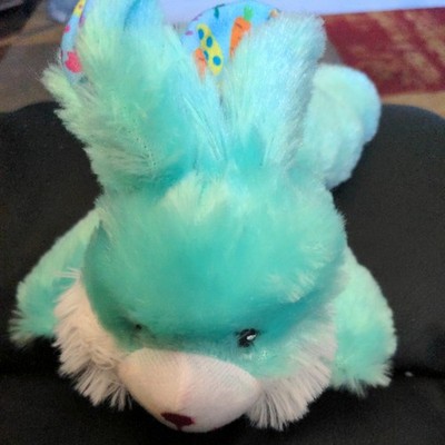 Greenbrier Fuzzy Friends EASTER BUNNY RABBIT 9'' GreenTextured Plush Soft Toy 
