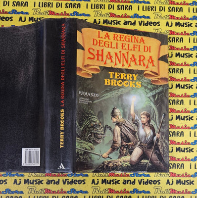 Book Book Book DIE KÖNIGIN DER ELFEN VON SHANNARA Terry Brooks 1992 MONDADORI (A88)