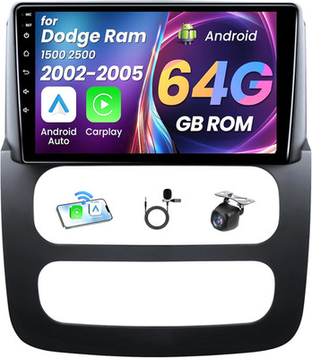 Car Stereo for Dodge Ram 1500 /2500 / 3500 (2002 2005) Wireless CarPlay GPS WiFi