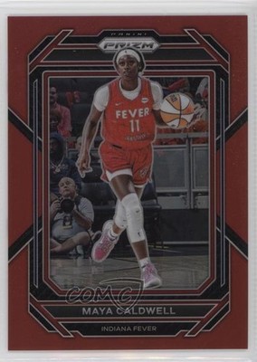 2023 Panini Prizm WNBA Red Prizm 23/199 Maya Caldwell #16 Rookie RC 1c49
