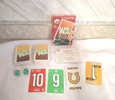 1983 Luck Plus Card Game by Uno 100% Complete in Excellent Condition 