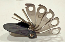 Folding Bicycle Spoke Wrench Multitool 9–15mm & Hex Keys – Wheel / Spoke Repair