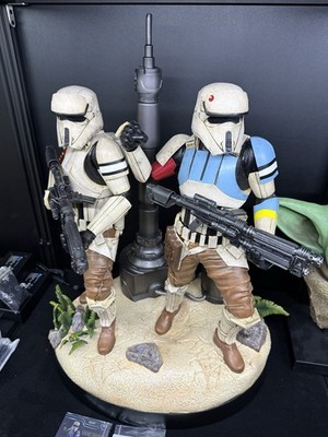 MYC Sculptures Star Wars Shoretrooper Captain & Grunt (Rogue One)  1/4 Statue