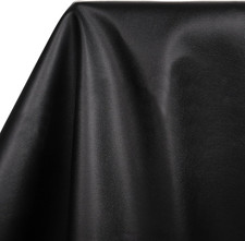 Black Marine Vinyl Fabric: 54"X36" Faux Leather 0.8Mm Thick Vinyl Leather for