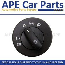 Headlight Fog Light Auto Switch For Skoda Octavia II 1Z0941431E 1Z0941431K Black