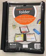 C-Line Homework Connector Pocket Folder cli-33001  cli33001 