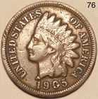 1905 Indian Head Penny Cent