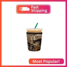 Sok It JavaSok Iced Coffee  Cold Soda Insulated Neoprene Cup Sleeve RealTree E