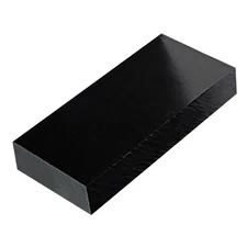 High-Density Polyethylene (HDPE) Plastic Block 1" Thick - 4" x 6" HDPE Plasti