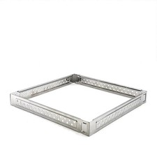 Detachable Burner Windscreen Frame Square Frame Tinplate Wind Screen Rolled Rim